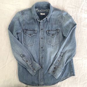 Madewell denim shirt